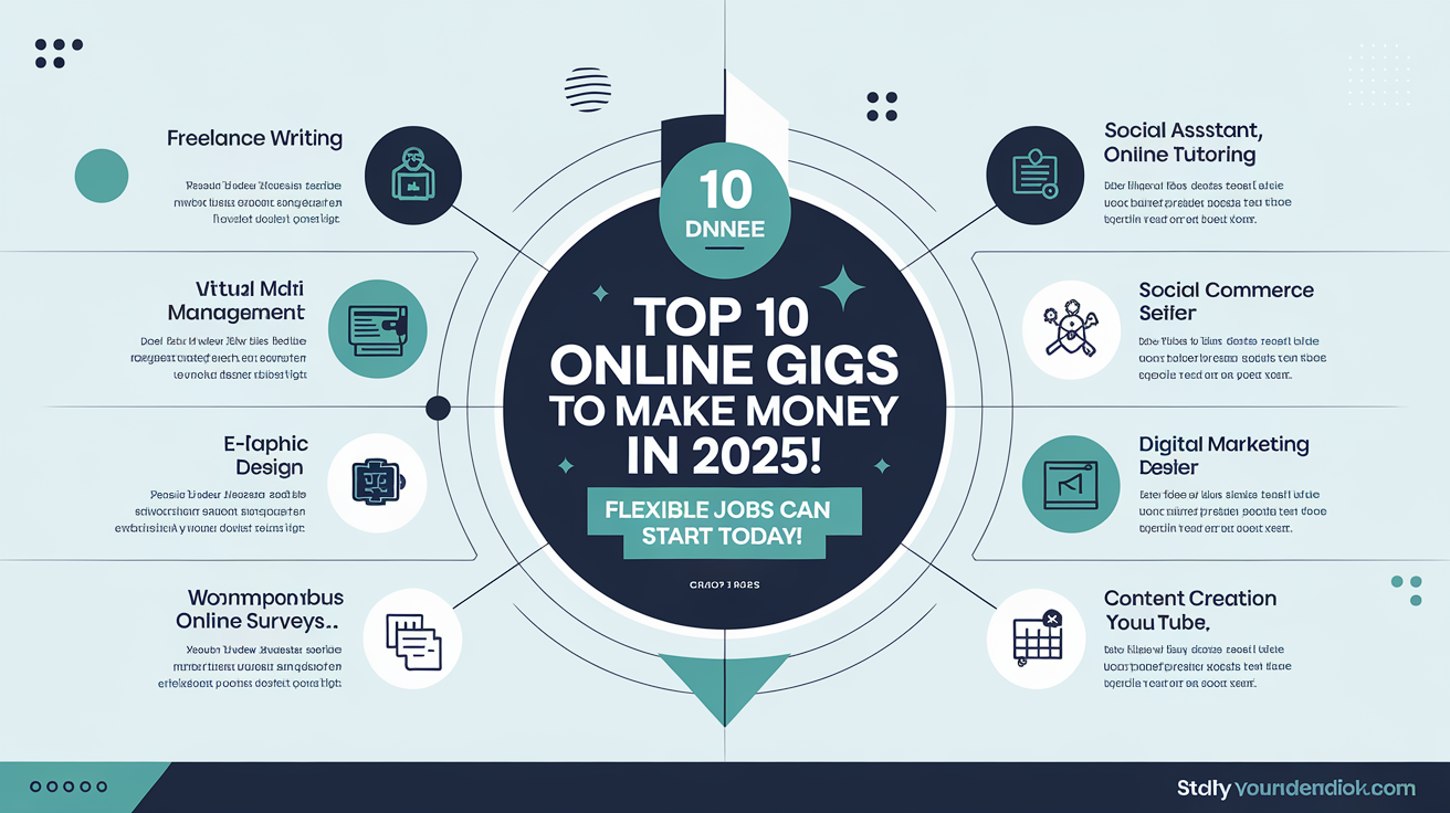 Top 10 Online Gigs to Make Money in 2025