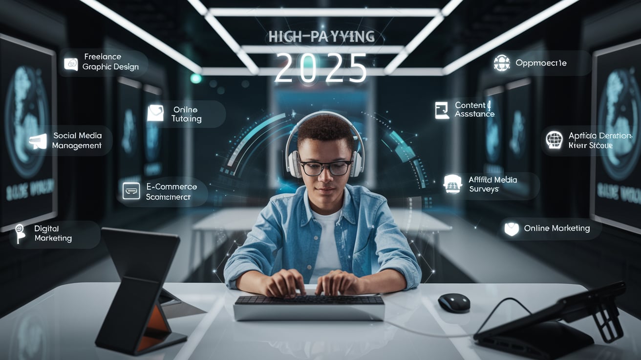 “Top 10 High Paying Online Jobs for Teens in 2025: How to Earn, Learn, and Succeed from Home!”