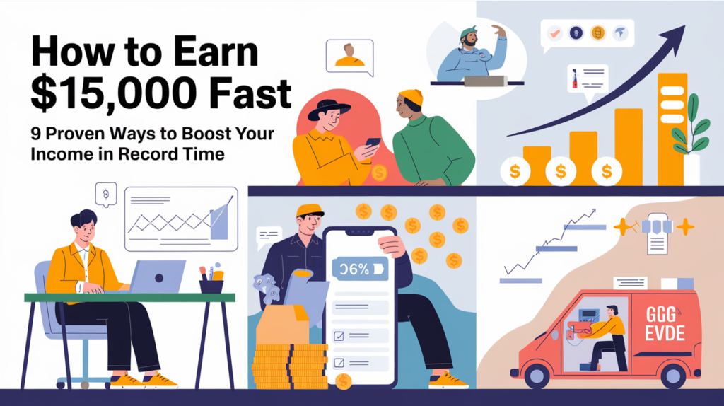 How to Earn $15000 Fast